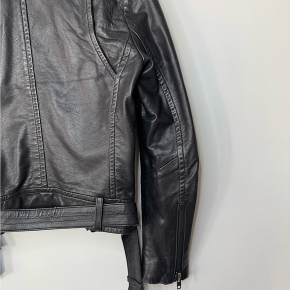 Mackage for Aritzia Leather Biker Jacket – XXS - Picture 15 of 16